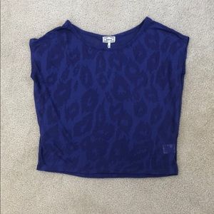 Purple Burnout Top